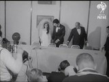 De très rares images du mariage d'Elvis et Priscilla Presley ont été découvertes...