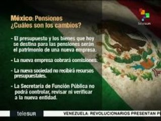 Gobierno mexicano no podrá supervisar a nueva empresa de Pensionissste
