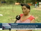 Inundaciones afectan a 6 mil familias en Paraguay