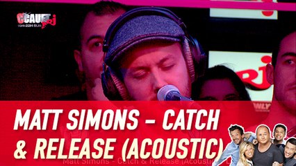 Matt Simons - Catch & Release (Acoustic) - Live - C'Cauet sur NRJ