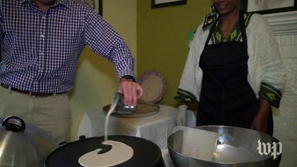 How to make Ethiopian injera, the utensil you eat
