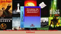Read  Principios De Electricidad Y Electrónica 1 Spanish Edition EBooks Online
