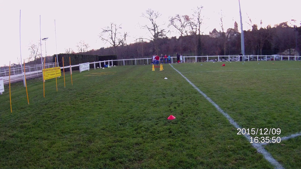 Séance physique pour les U13