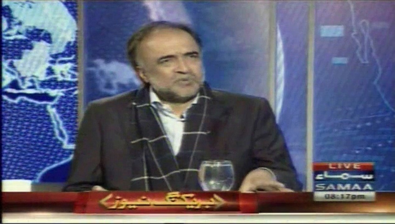 Samaa News Nadeem Malik Show( (Qamar Zaman Kaira))