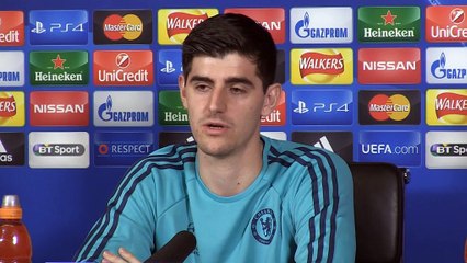 Groupe G - Courtois : "Nous ne voulons pas jouer la Ligue Europa"