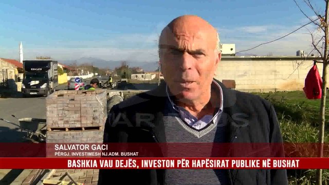 BASHKIA VAU DEJËS, INVESTON PËR HAPËSIRAT PUBLIKE NË BUSHAT