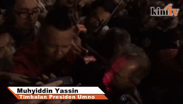 Rayuan ditolak, Muhyiddin, Shafie dihalang berucap di pentas Umno