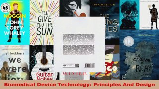 PDF Download  Biomedical Device Technology Principles And Design Read Full Ebook