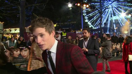 Eddie Redmayne on One Direction at The Danish Girl premiere