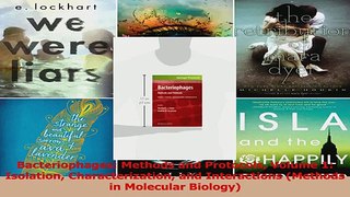 PDF Download  Bacteriophages Methods and Protocols Volume 1 Isolation Characterization and Download Online