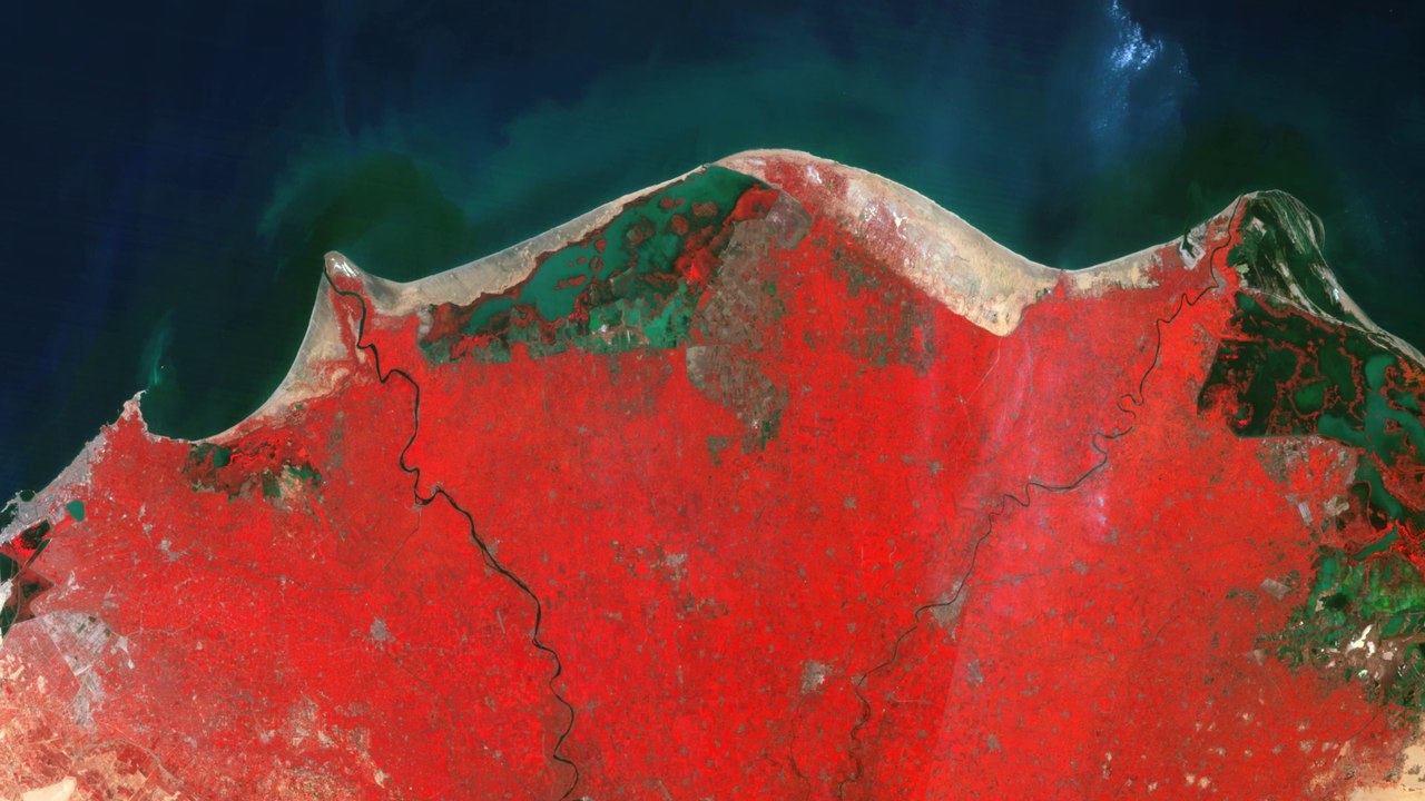 My planet from space