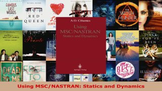 Read  Using MSCNASTRAN Statics and Dynamics Ebook Free