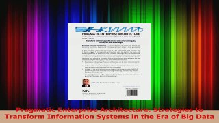 Read  Pragmatic Enterprise Architecture Strategies to Transform Information Systems in the Era Ebook Free