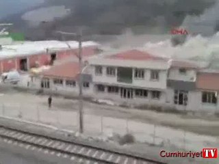 Sakarya'da fabrika yangını