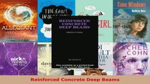 Read  Reinforced Concrete Deep Beams Ebook Free