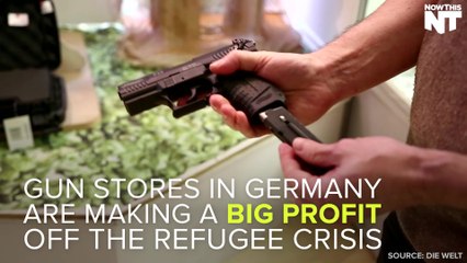 German Gun Sales Spike Amidst Refugee Crisis