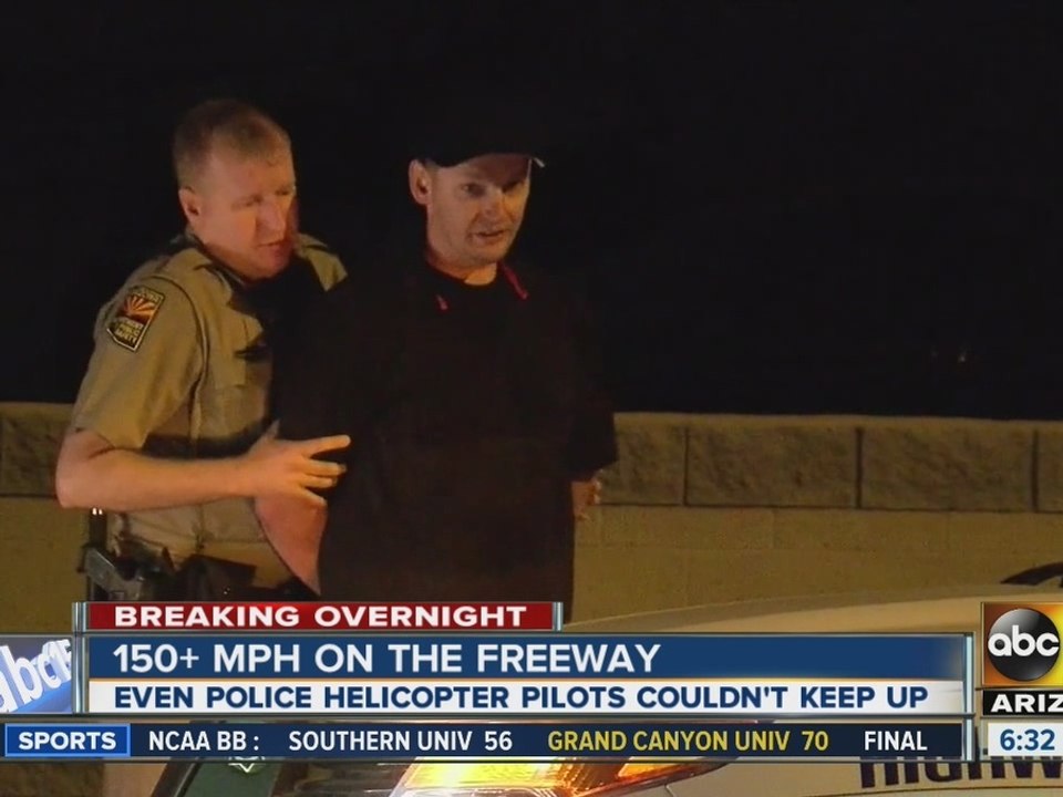 Man arrested after Valley chase