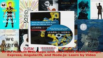 Download  Write Modern Web Apps with the MEAN Stack Mongo Express AngularJS and Nodejs Learn by Ebook Free