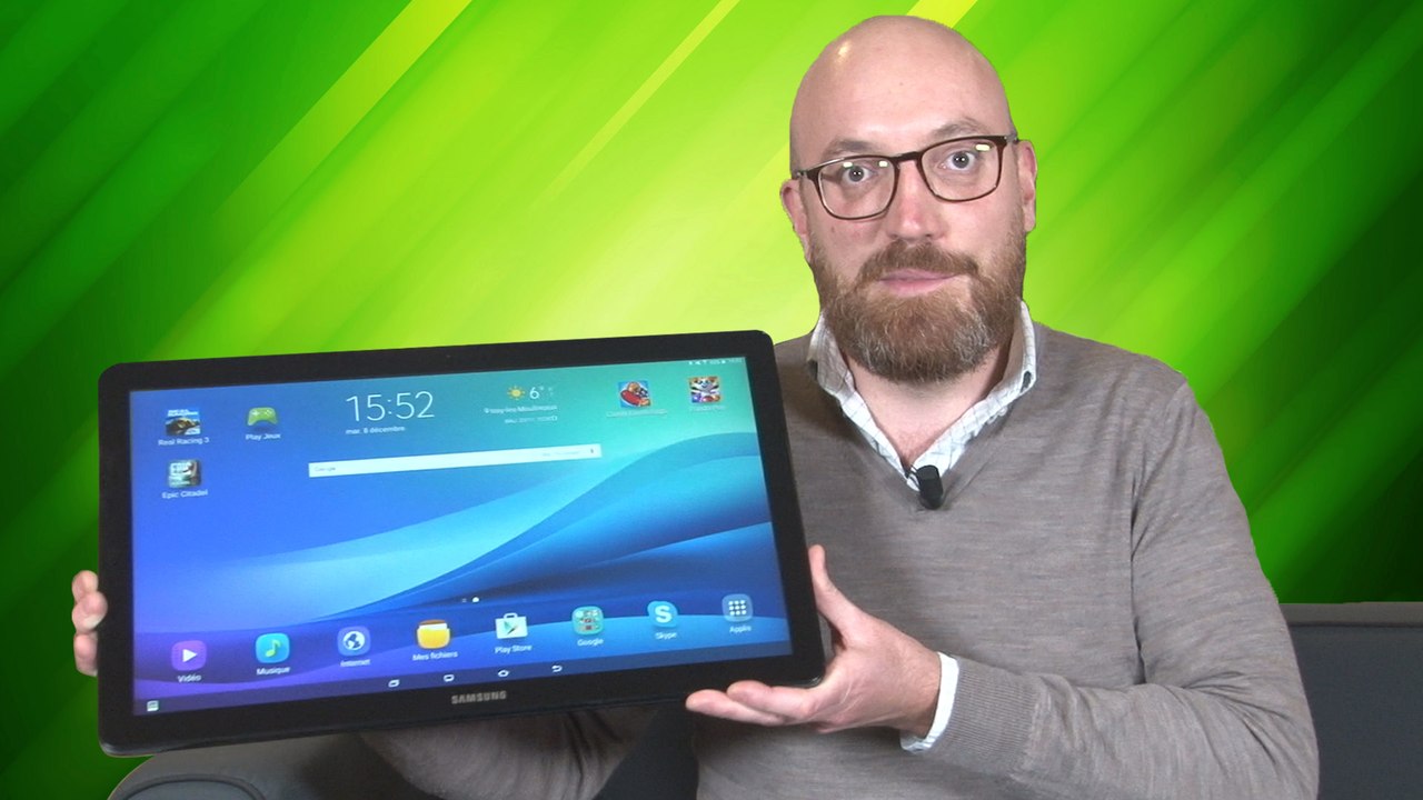 TEST : Galaxy View, la trop grande tablette de Samsung
