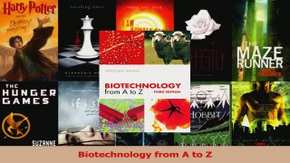 PDF Download  Biotechnology from A to Z Download Full Ebook