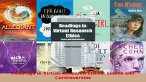 Read  Readings in Virtual Research Ethics Issues and Controversies EBooks Online