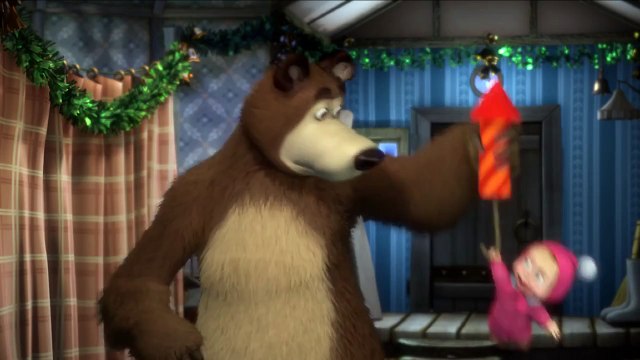 Маша и Медведь - Раз, два,три! Елочка гори! (Ракета)