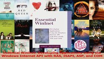 Read  Essential Winlnet Developing Applications Using the Windows Internet API with RAS ISAPI PDF Free