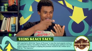 TEENS REACT TO GAME OF THRONES [Full Episode]