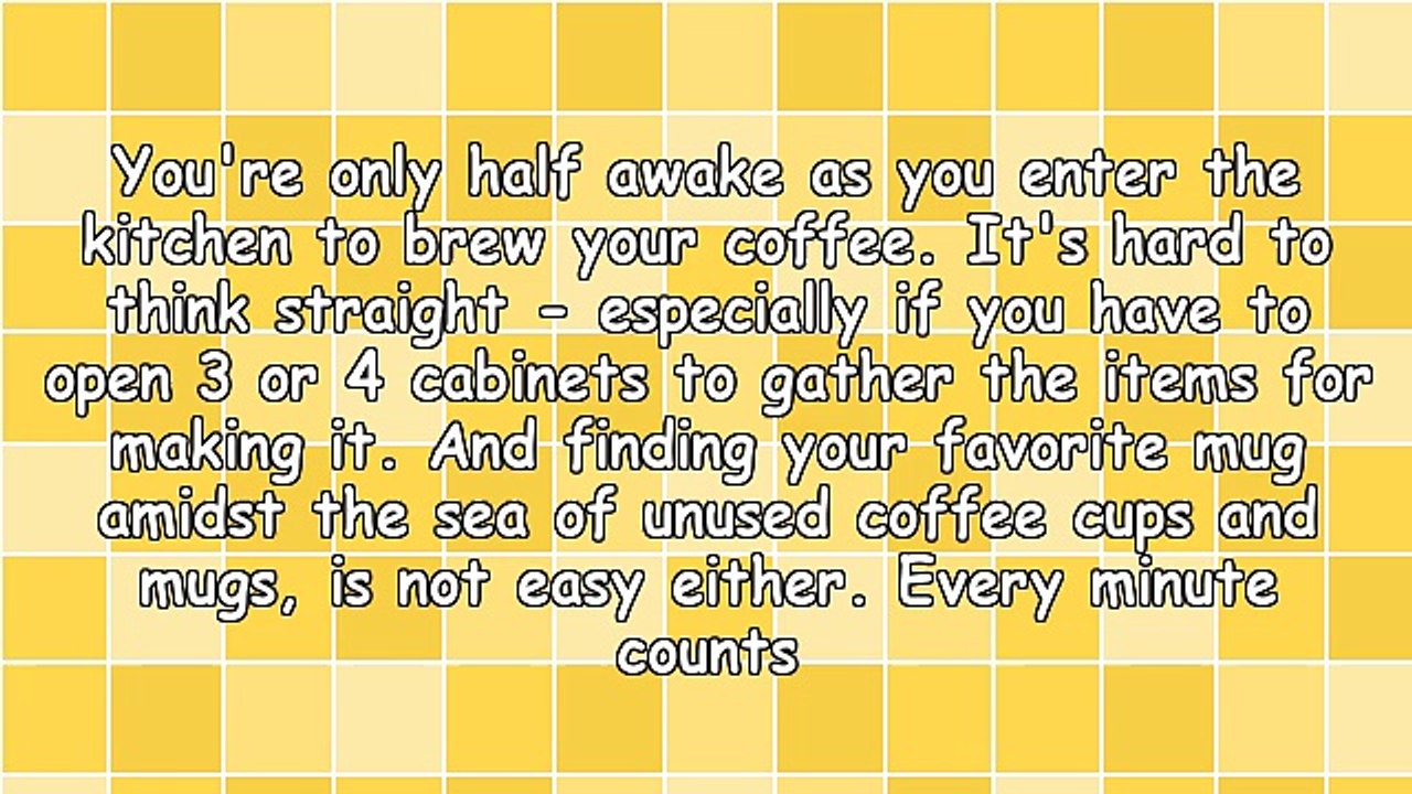The Perfect Space To Make Coffee