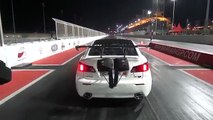 driver lose his control during car racing track