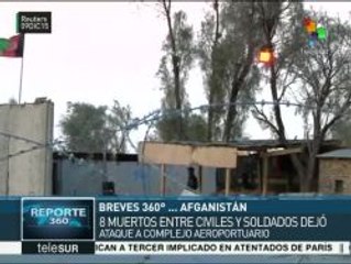 Afganistán: ataque talibán al aeropuerto de Kandahar deja 8 muertos
