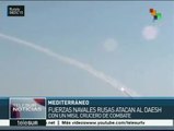 Rusia lanza misiles desde submarino contra posiciones del EI en Siria