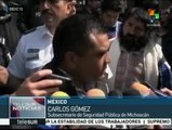 México: rechazan represión contra estudiantes en Michoacán