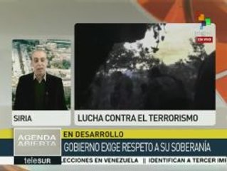 Siria rechaza ataques de la coalición occidental en su territorio