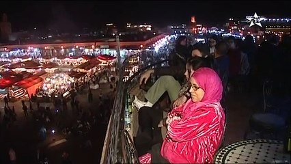 ساحة جامع الفنا تتحول لقاعة لعرض أفلام مهرجان مراكش الدولي