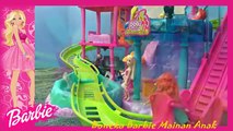 Mainan Anak Boneka Barbie ~ Serunya Bermain Kereta Cepat Roll Coaster