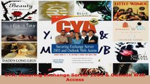 Download  CYA Securing Exchange Server 2003  Outlook Web Access Ebook Free