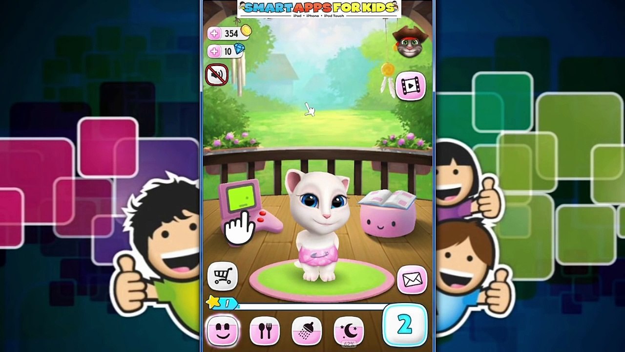 My Talking Angela best app demos for kids