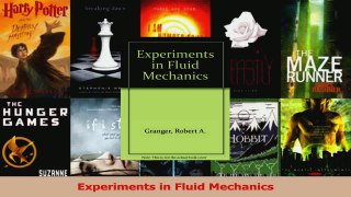 Read  Experiments in Fluid Mechanics Ebook Free