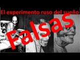 La verdad detras de las imagenes del experimento ruso del sueño