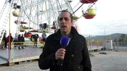 la Grande Roue à Pau pour les fêtes de fin d'année