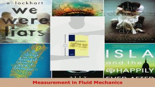 Read  Measurement in Fluid Mechanics EBooks Online