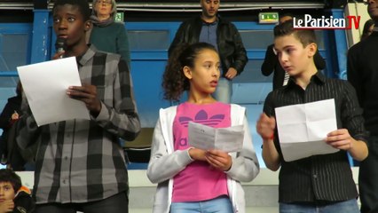 Torcy : 450 collégiens célèbrent la laïcité