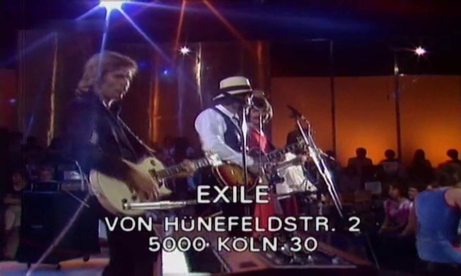 Exile You Thrill Me 1979 Video Dailymotion