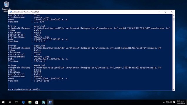 Backup de Drivers con PowerShell en Windows 10