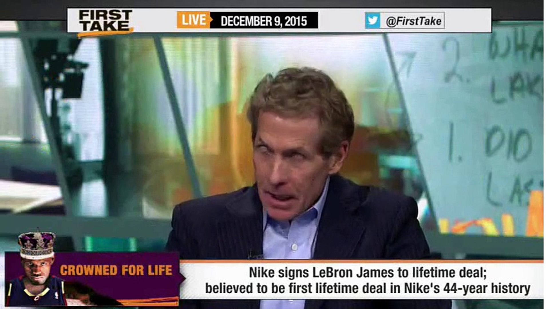 first take lebron james