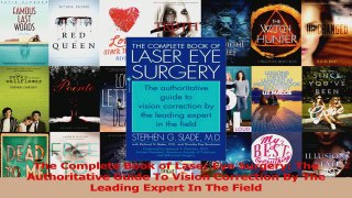 PDF Download  The Complete Book of Laser Eye Surgery The Authoritative Guide To Vision Correction By Read Online