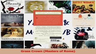 Read  Grass Crown Masters of Rome Ebook Free