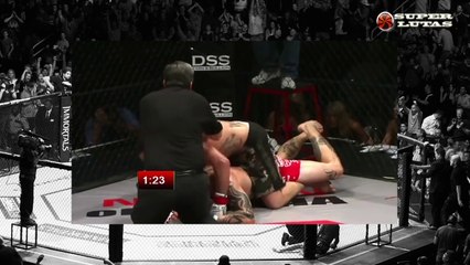 Provocado, ex-lutador do UFC e Bellator da surra em valentao