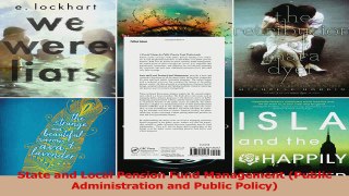Read  State and Local Pension Fund Management Public Administration and Public Policy Ebook Free